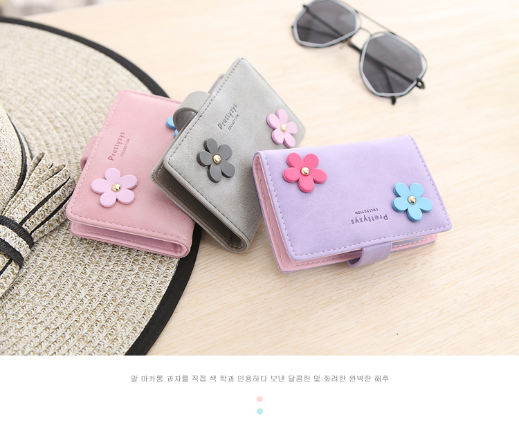 Thẻ thẻ phụ nữ vị trí nhiều thẻ Hàn Quốc dễ thương cá tính siêu mỏng nhỏ đơn giản nhỏ nhỏ tươi nhỏ ví đựng thẻ pedro