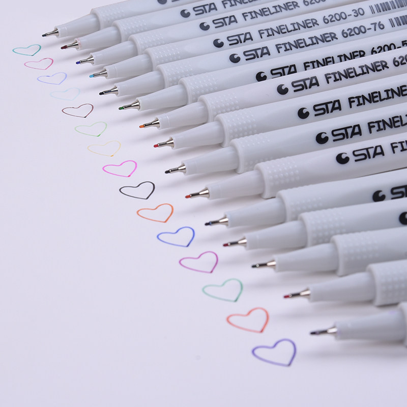 Extremely fine auxiliary hooking pen DIY phase book pen hand making accessories Material white card Shadow collector Painted Accessories Material