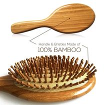 1PC Wood Comb Professional Healthy Paddle Cushion Hair Loss