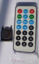 MP3 remote control 21 key ultra-thin usb mp3 decoder board remote control SD decoder Remote Control Module Remote control