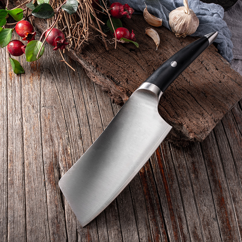 Household kitchen knife German Japanese stainless steel meat slices chopping bone melon fruit chicken lady knife chef Santoku cuisine