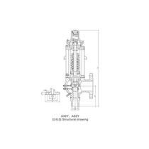 YOY Yongyi safety valve A62Y-P55-170V butterfly type safety valve A42Y-P55-140V