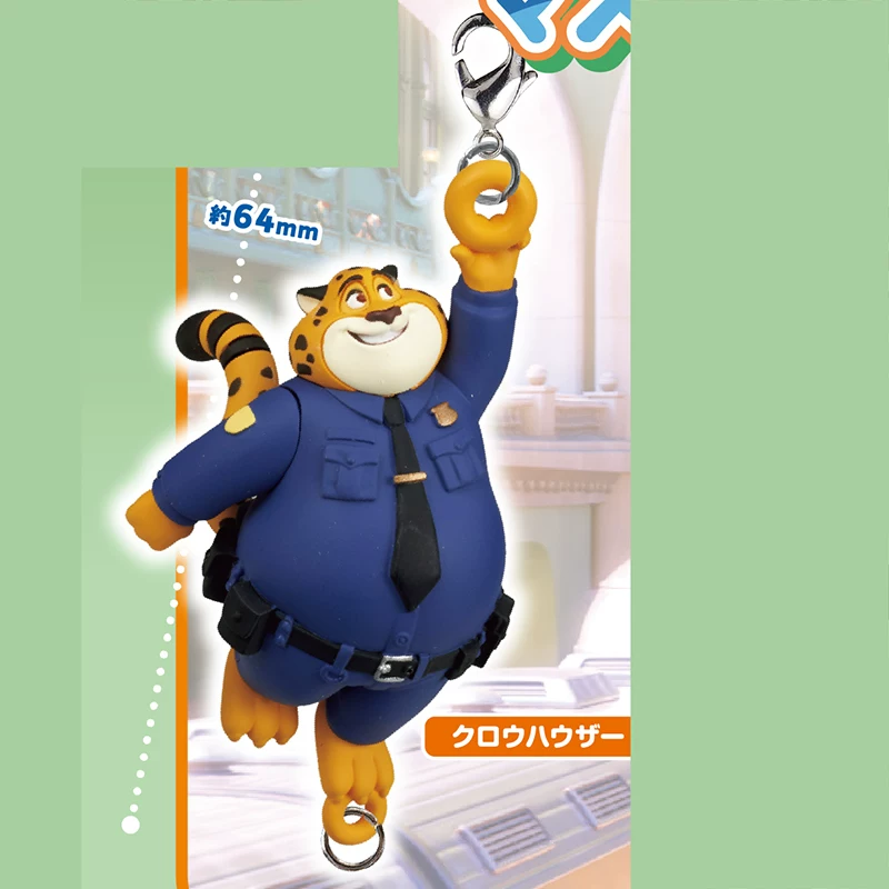 Подвеска из серии Disney Zootopia 2, гашапон TOMY, Доминик Джуди, украшение, предзаказ на май
