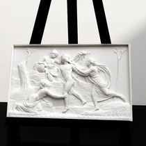 Helas and Narcissus plaster relief table decoration diffuser Nordic style art window display photo guide
