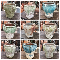 Fall in love with the garden) foreign trade basin hand pressure crude Vine handmade Basin