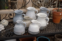 Fall in love with the garden) and wind half-body glaze thick single-set vase special models