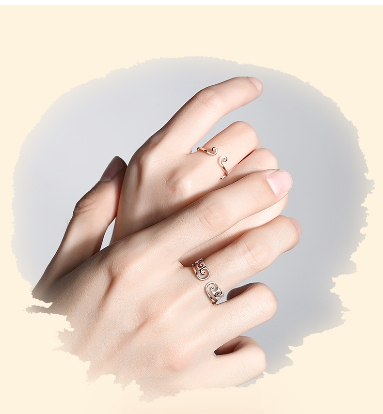 Bague mixte en Argenterie - Ref 3086206 Image 10