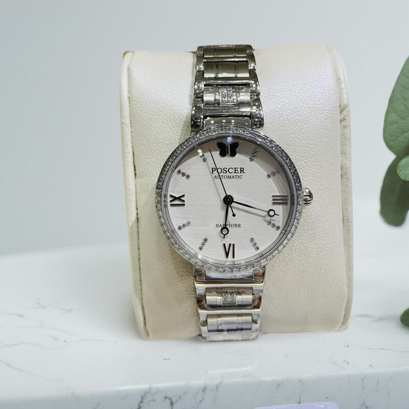 Porsche Watch Women's Fashionable Waterproof Fully Automatic Mechanical Watch Women's Steel Band Watch Porsche New Model 6611 Porsche Watch Women's Fashionable Waterproof Fully Automatic Mechanical Watch Women's Steel Band Watch Porsche New Model 6611