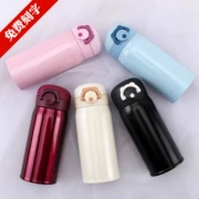 Thermos Cup Nam và nữ Portable Thép không gỉ Cup Cup Cup Sinh viên Quà tặng Cup Chữ tùy chỉnh In logo