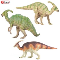 Simulation Jurassic parasosaurus dinosaur toy solid plastic static animal model boy early education puzzle gift