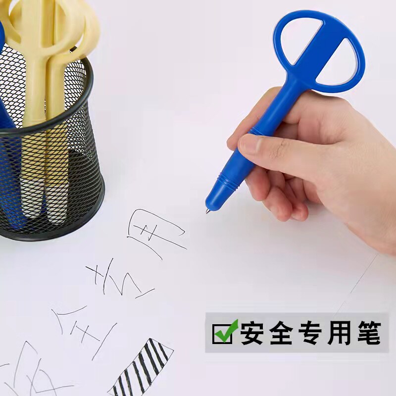 Anti-self-harm, anti-swallowing, investigation, conversation, interview, recorder, anti-accidental injury, special safety pen, signature pen