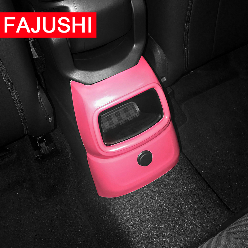 Mini BMW discharges the wind mask 2018 mini car modified rice flag interior decoration frame decoration sticker