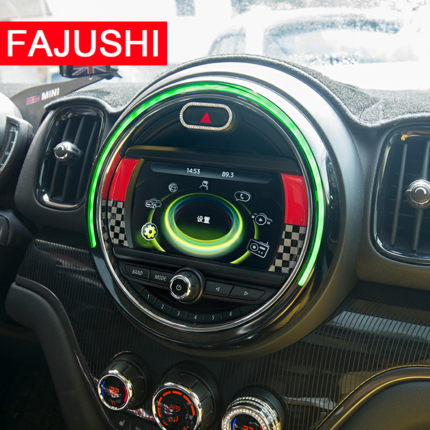 Suitable for new generation MINIcoper medium control navigation screen sticker countryman3D solid drop adhesive sticker