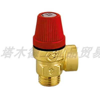泄压阀 黄铜角式丝扣安全泄压阀 自动排水阀太阳能热水器/壁挂炉