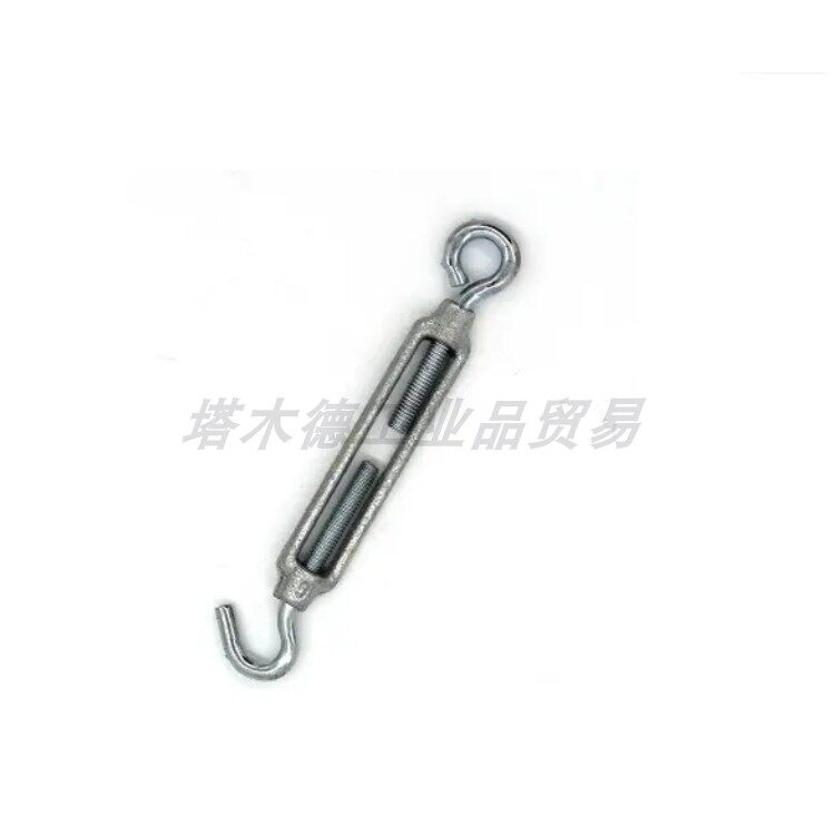 镀锌开体花兰螺丝 钢丝绳收紧拉紧器M6M8M10M12M14 花篮螺栓