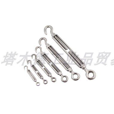 304不锈钢花篮螺丝 钢丝绳索拉紧收紧器 紧绳器 紧线器 花兰螺栓