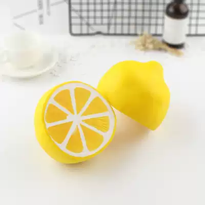 Soft and soft Squishy slow rebound toys, pinch music, vent decompression, pinch not bad simulation fruit ball props