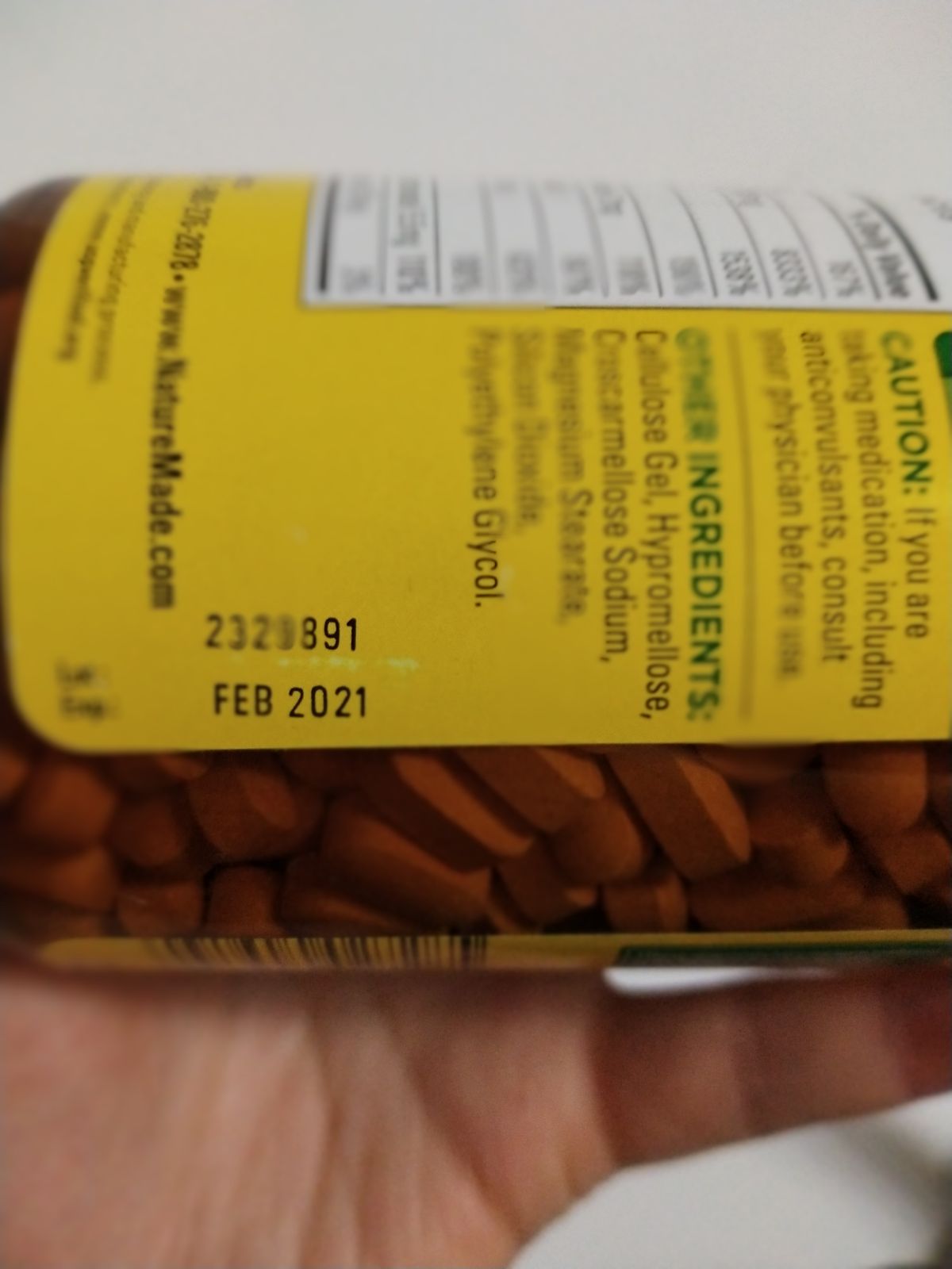 Usd 45 36 Spot 21 July Nature Made Super B Complex Vitamin B