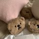 The ugly bear has a lot of money~cartoon plush bear coin purse ຖົງ​ເກັບ​ຂໍ້​ມູນ​ອື່ນໆ ຖົງ headphone bag lipstick bag embroidered ຖົງ​ບັດ​ຂະ​ຫນາດ​ນ້ອຍ