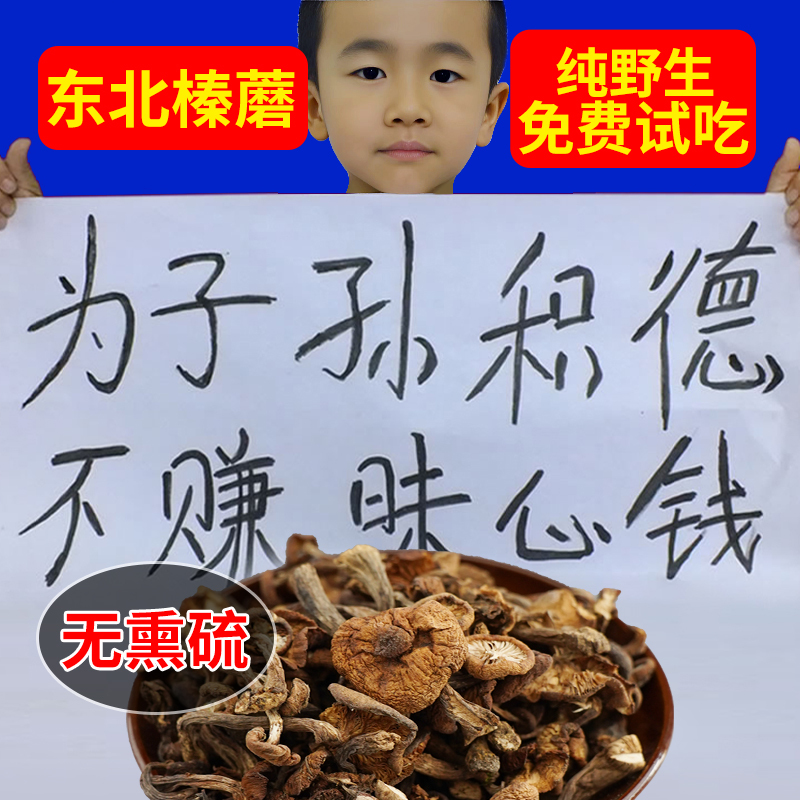 Hazelnut Mushrooms, Northeast Wild Mushroom Cubes, Specialty Grade, Dried Goods, Chicken Stew Mushroom Soup Seasoning Pack, New Stock for 2025