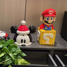 Mario Mickey ornaments, TV cabinets, home decor, living room, bedroom, storage desk, housewarming, ceramic high-end