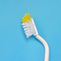 Small bucket brush long handle elbow kitchen multi-directional Plastic long handle cleaning brush drinking machine bucket mineral water bucket brush