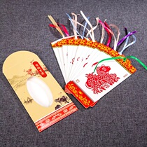 Going abroad small gifts to foreigners Chinese handicraft paper-cut bookmarks painting traditional twelve Zodiac souvenirs