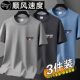 Work Clothes for Men, Summer Thin Style, Dirt-Resistant, Short-Sleeved T-Shirt for Construction Site Workers, Quick-Drying Workwear Top