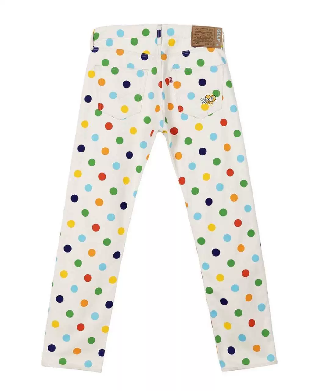 [定金 GOLF WANG x LEVIS  POLKA  PANTS  联名 牛仔裤]