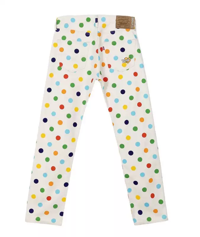 [定金 GOLF WANG x LEVIS  POLKA  PANTS  联名 牛仔裤]