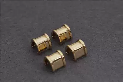 Japan imported Dulles hardware briefcase briefcase anti-wear foot nails copper gold-plated handmade leather goods