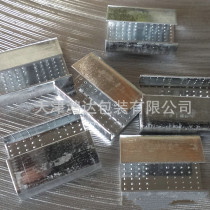 Handmade plastic with buckle 1608 packing buckle PET plastic steel band packing buckle galvanized plastic steel packing buckle sheet iron