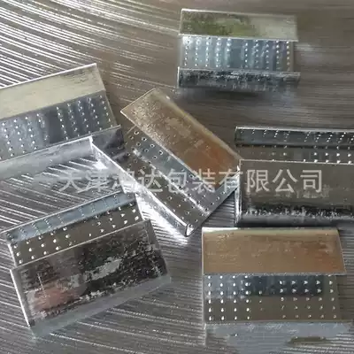 Handmade plastic buckle 1608 packing buckle PET plastic steel belt packing buckle Galvanized plastic steel packing buckle iron