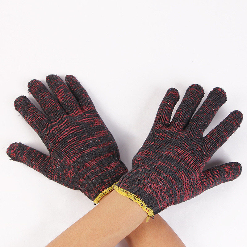 Gloves Lau Bao 600 Double 245 Nylon Cotton Thread Abrasion Resistant men and women Working Thickened Cotton Yarn Work Construction Site-Taobao
