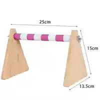 Матовая подставка розово-белая