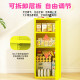 Dopamine Storage Cabinet, Simple Modern Bedroom Storage Cabinet, Adjustable Multi-Layer Single-Door Metal Cabinet, Password Storage Cabinet