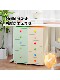 Haiermo Drawer Cabinet Mobile Storage Cabinet Iron Art Thickened Household Under-Desk Gap Bedside Cabinet Storage Cabinet