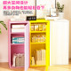 Dopamine Storage Cabinet, Simple Modern Bedroom Storage Cabinet, Adjustable Multi-Layer Single-Door Metal Cabinet, Password Storage Cabinet