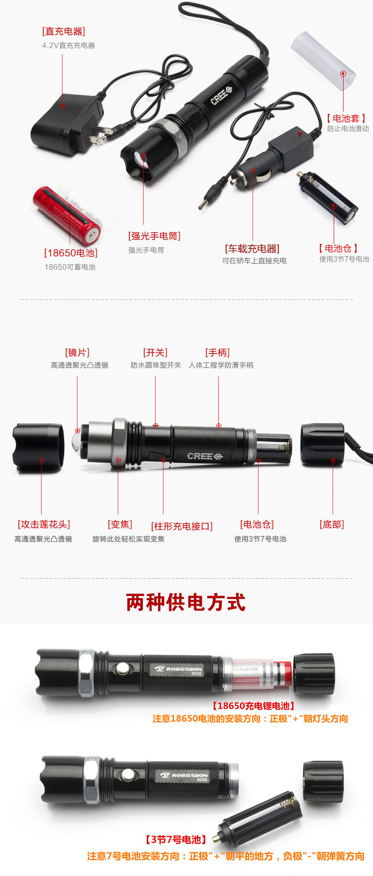 Eclairage pour vélo - phare - Ref 2399826 Image 43