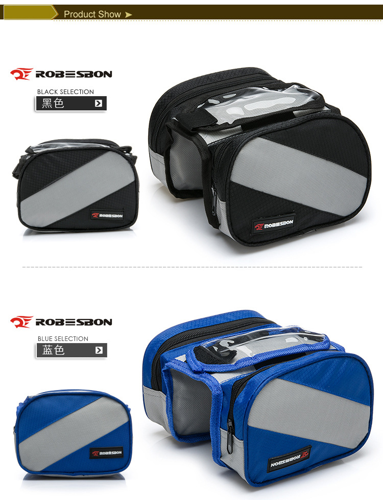 Sacoche pour vélo mixte - Ref 2216261 Image 9