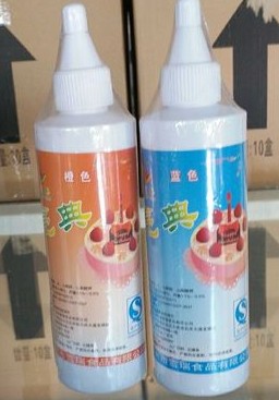 5 Bottles Bright Classic Edible Pigment Green Yellow Liquid Pigment Cake Cold Drink 8 Colors 250G