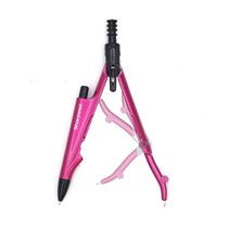 Japanese KUTSUWA)SP001 compass) Sharpest pen folding compasses