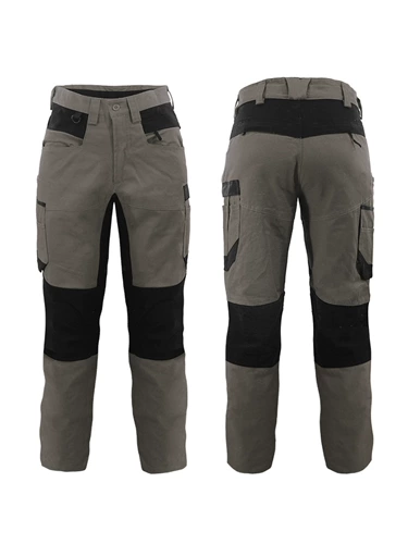 Рабочие хлопковые износостойкие штаны для работы, увеличенная толщина, свободный крой, защита от ожогов, большой размер