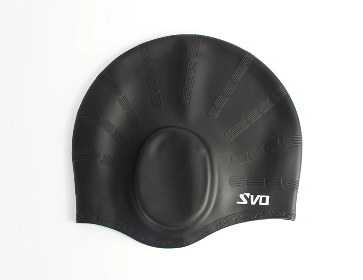 Xác thực mới dành cho người lớn unisex bịt tai silicone không thấm nước mũ bơi để tăng mũ bơi cho nữ tóc dài