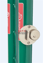 All-aluminum alloy underground badminton post net frame net post free net and wire rope with purchase