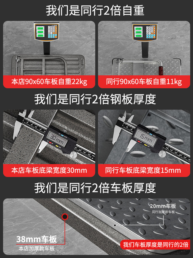Heavy-Duty Thickened Steel Plate Flatbed Cart, Small Trolley for Transporting Goods, Warehouse Handcart, Tow Cart, Push Truck, Hand Truck