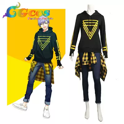 Cgcos Cosplay服a3 满开剧团日本游戏动漫夏组斑鸠三角演出服