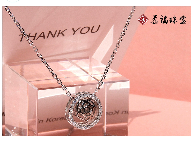 Dây chuyền bạc nữ chính hãng màu đỏ ròng S925 dây chuyền bạc sterling thiết kế ngách vòng cổ trẻ trung trang sức bạc cho bạn gái - Vòng đeo tay Cuff