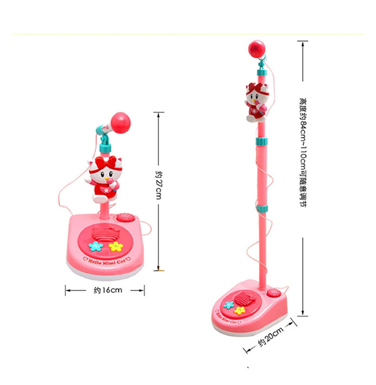 Trẻ em micro đồ chơi mô phỏng micro cô gái hát dọc có thể thu vào với âm nhạc nhạc cụ khuếch đại của trẻ em đồ chơi violin cho trẻ em