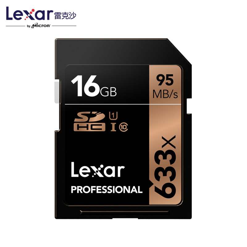 Lexar LEXAR SD Card 16G 633X SDHC 95M 4K High Speed SLR Micro Single Camera Card 16GB